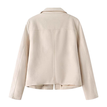 Timeless Suede Jacket | ヴィンテージライク スエード ライダースジャケット