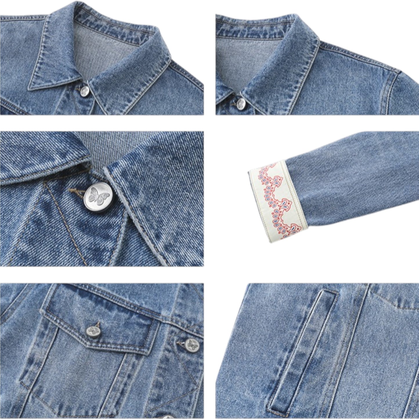 Denim Jacket - Loose Fit Slim Design