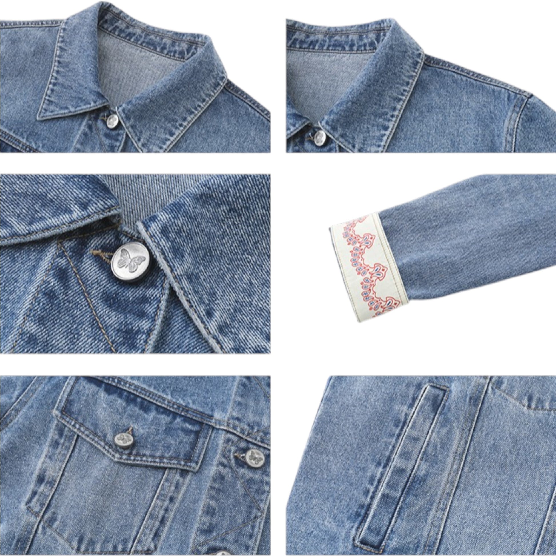Denim Jacket - Loose Fit Slim Design