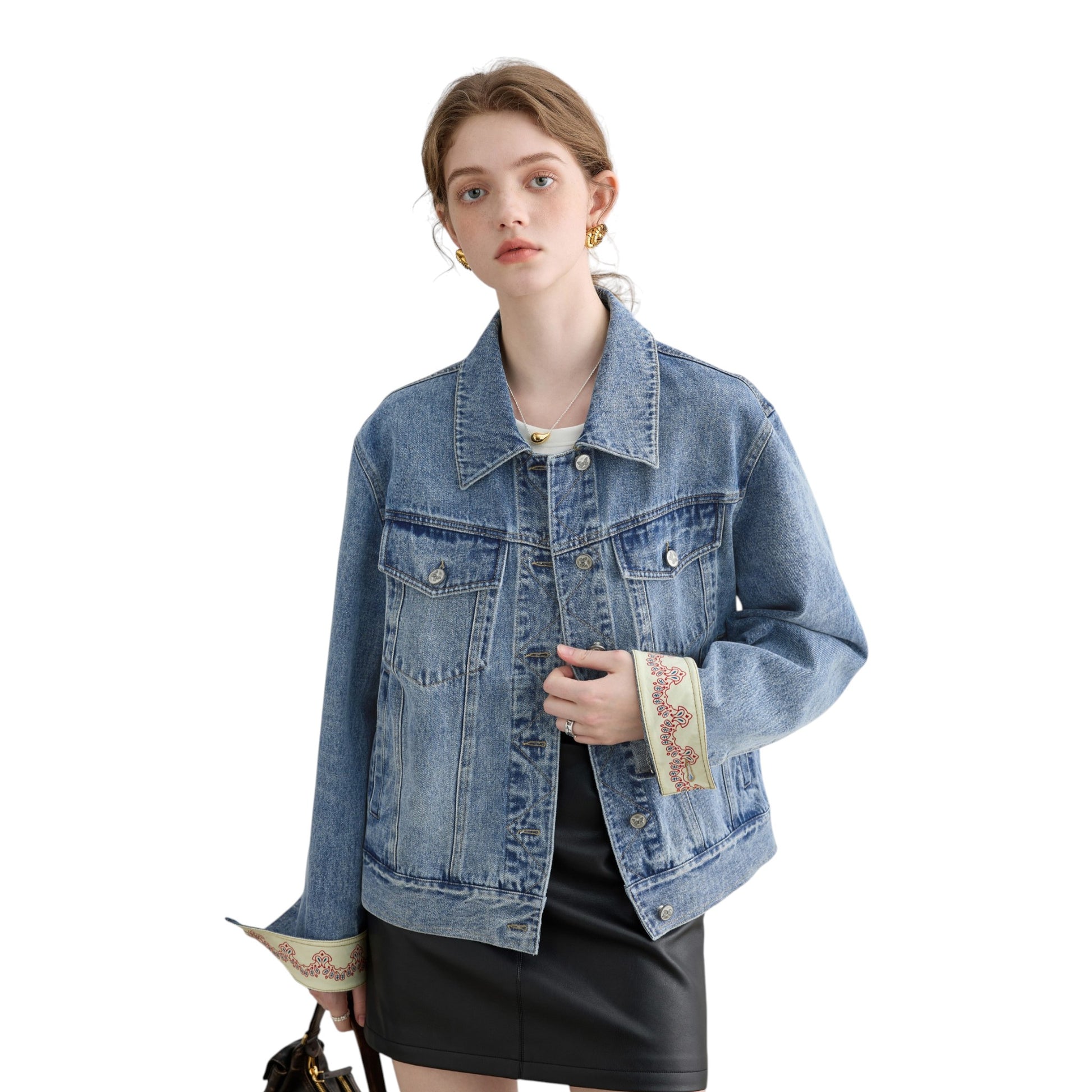 Denim Jacket - Loose Fit Slim Design