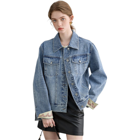 Denim Jacket - Loose Fit Slim Design