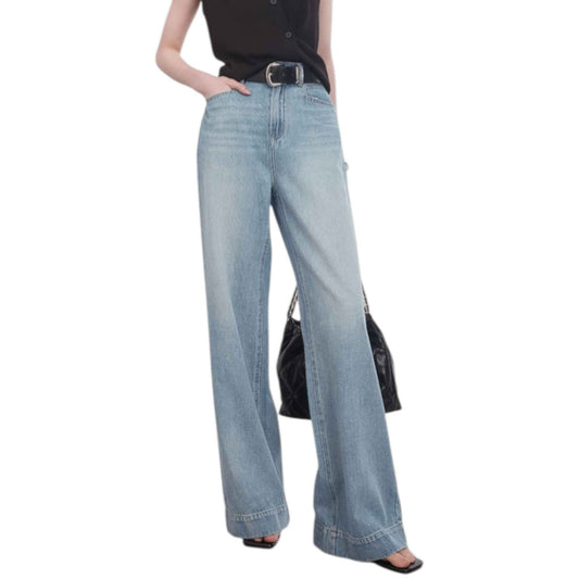 Éclat Noir Flare Jeans | フレアデニム【ハイウエスト】