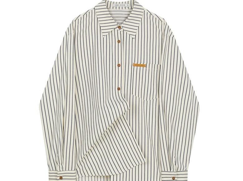 STRIPE LONG SLEEVE SHIRT