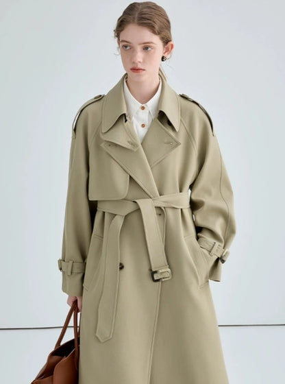 MEDIUM LENGTH TRENCH COAT