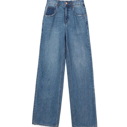 WIDE-LEG STRAIGHT JEANS