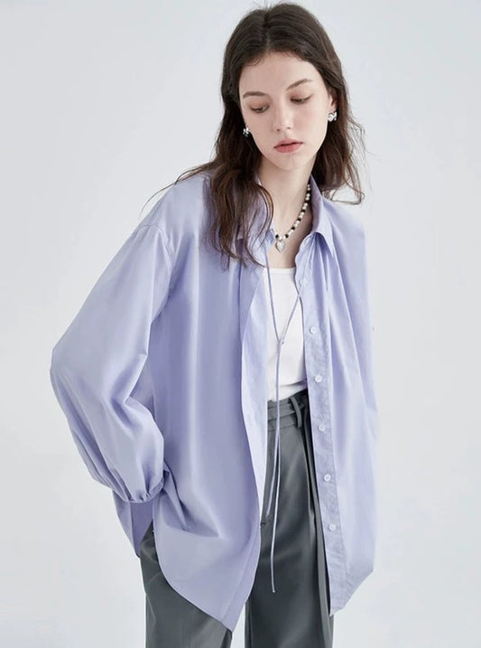 LOOSE LONG-SLEEVE SHIRT