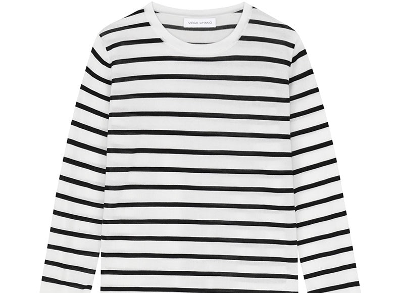 STRIPE LONG-SLEEVED T-SHIRT