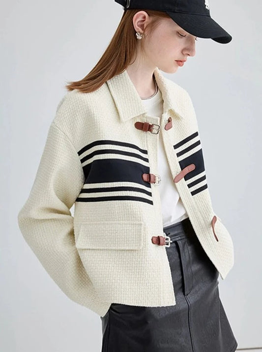 STRIPE DESIGN JACKET