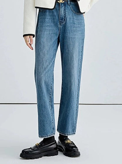 STRAIGHT JEANS PANTS