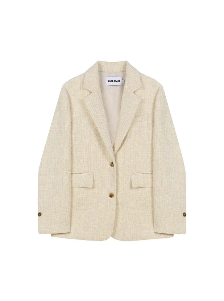 CHENILLE BLAZER JACKET