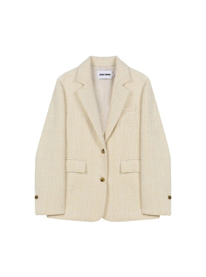 CHENILLE BLAZER JACKET