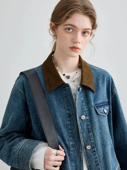 DENIM SHORT JACKET