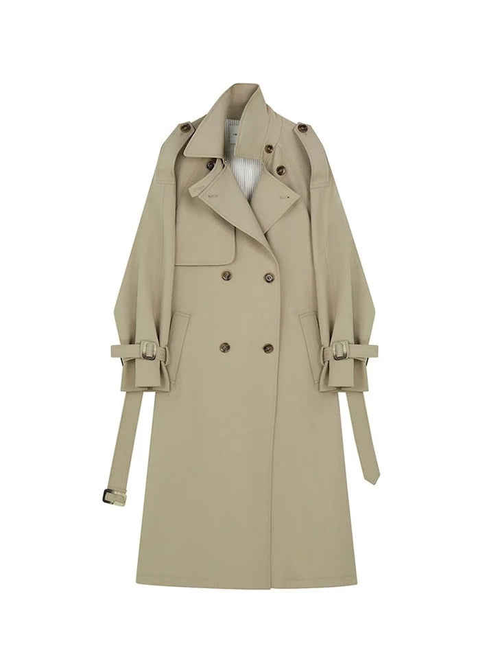 MEDIUM LENGTH TRENCH COAT