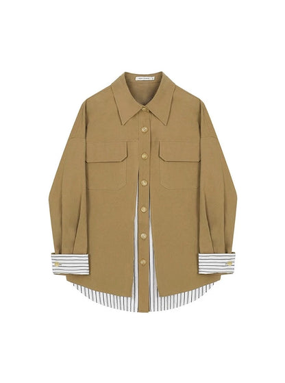 FAKE TWO PIECES JACKET