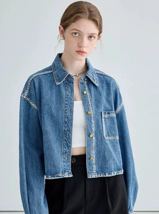 WORK STYLE DENIM JACKET