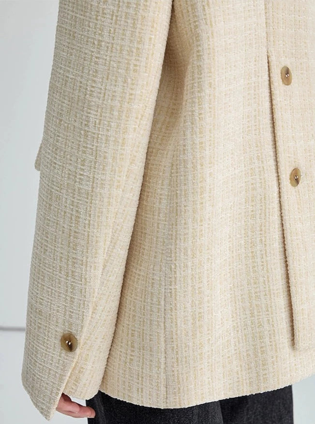 CHENILLE BLAZER JACKET