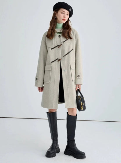 COW HORN BUCKLE COAT