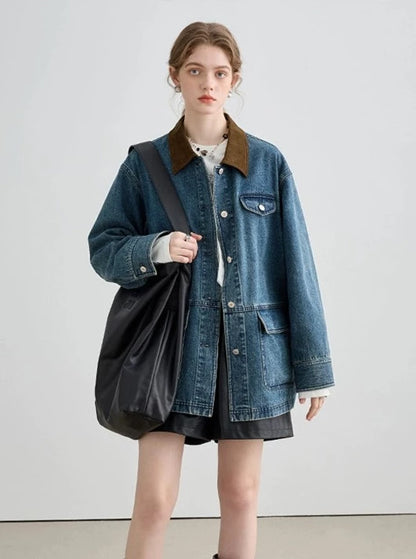 DENIM SHORT JACKET