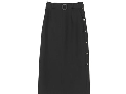 HIGH WAIST LONG SKIRT