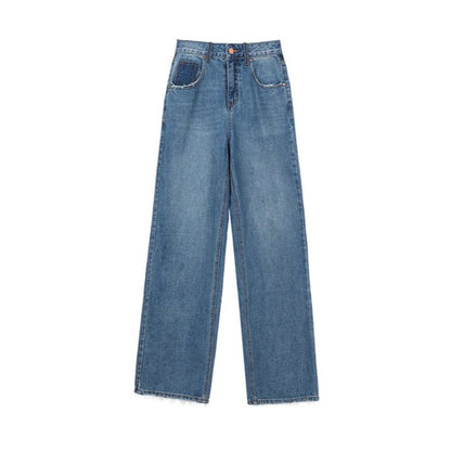 WIDE-LEG STRAIGHT JEANS