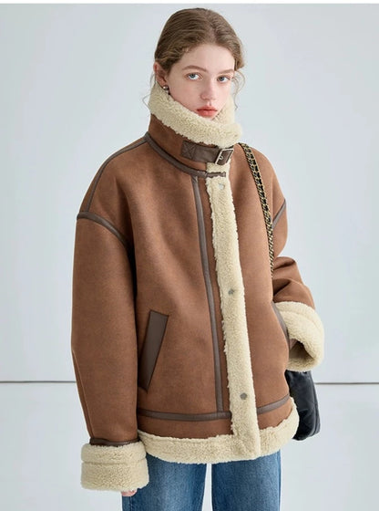 OVERSIZE BIKER WIND COAT