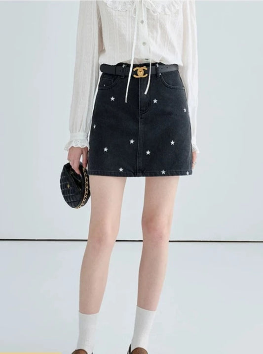 HIGH WAIST SHORT SKIRT