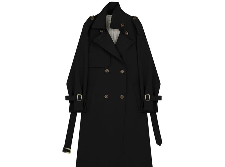 MEDIUM LENGTH TRENCH COAT