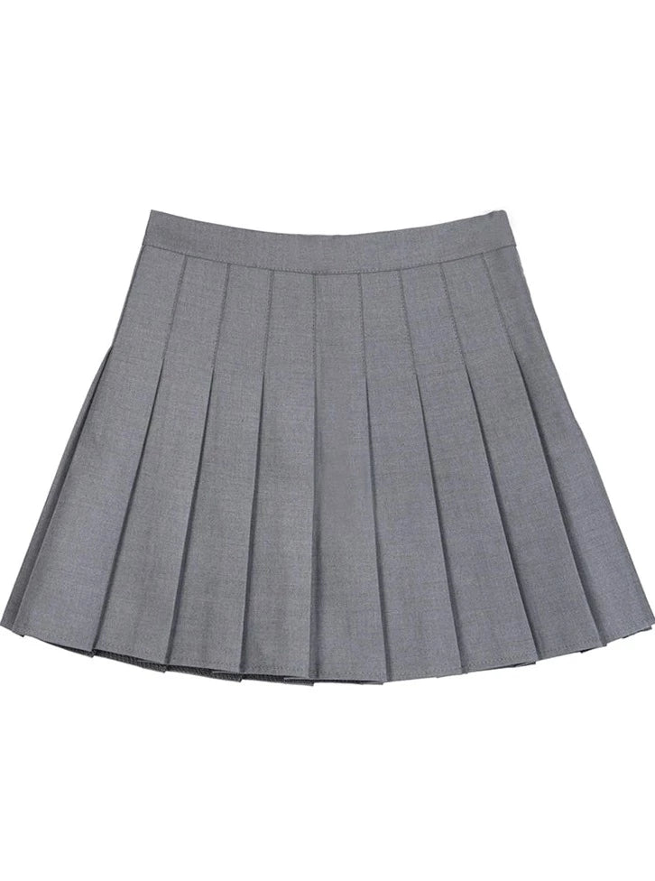 HIGH WAIST PLEATED SKIRT