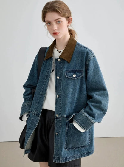 DENIM SHORT JACKET