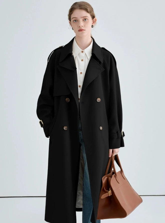 MEDIUM LENGTH TRENCH COAT