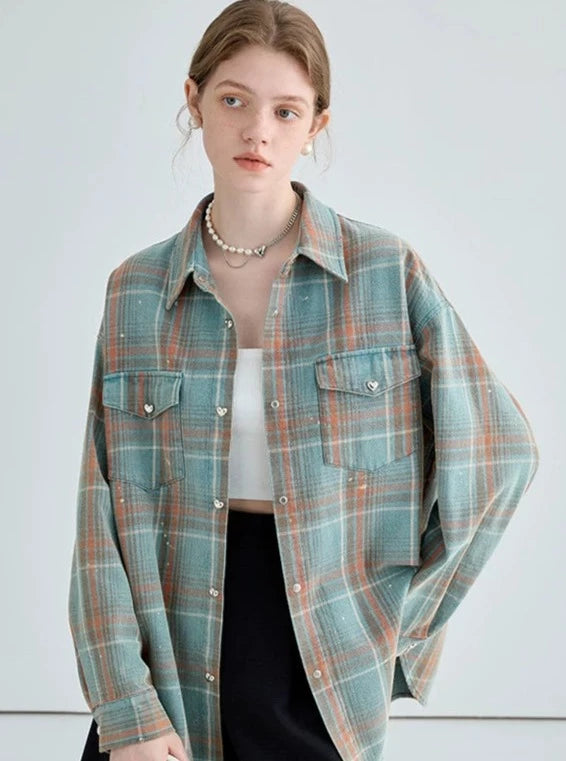 RETRO PLAID SHIRT