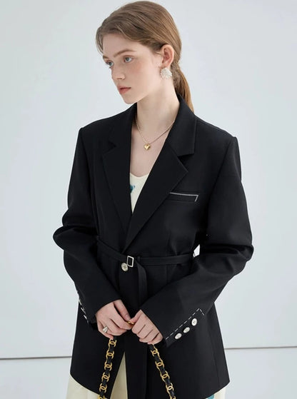 BLACK SUIT JACKET