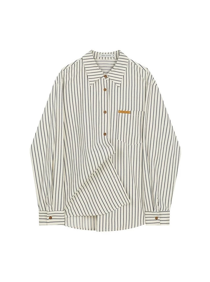 STRIPE LONG SLEEVE SHIRT