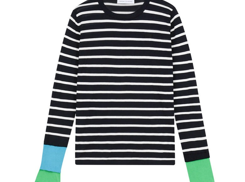 STRIPE LONG-SLEEVED T-SHIRT