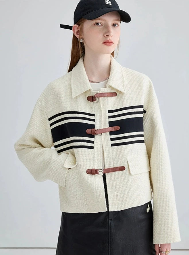 STRIPE DESIGN JACKET