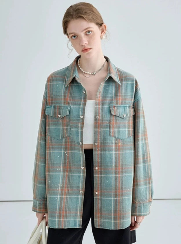 RETRO PLAID SHIRT