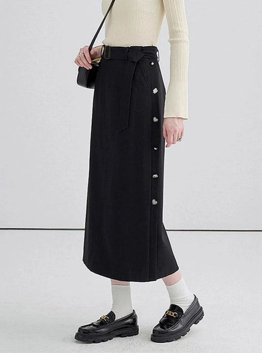 HIGT WAIST LONG SKIRT